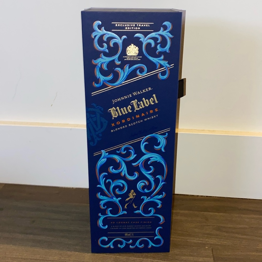 Johnnie Walker Blue Label Scotch Whiskey BOX ONLY